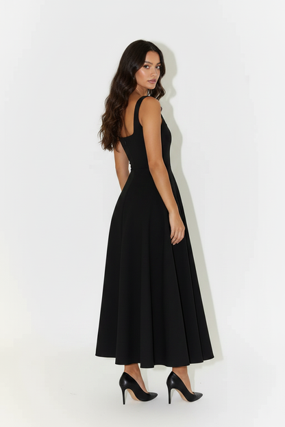 Aubrey | Midi Dress - Black