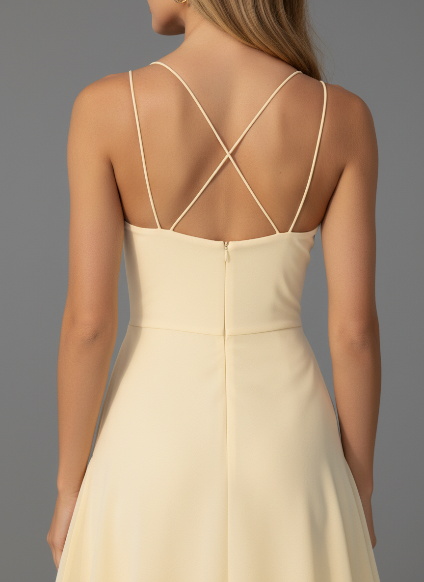 Ashley - Long Ruffle Maxi Dress