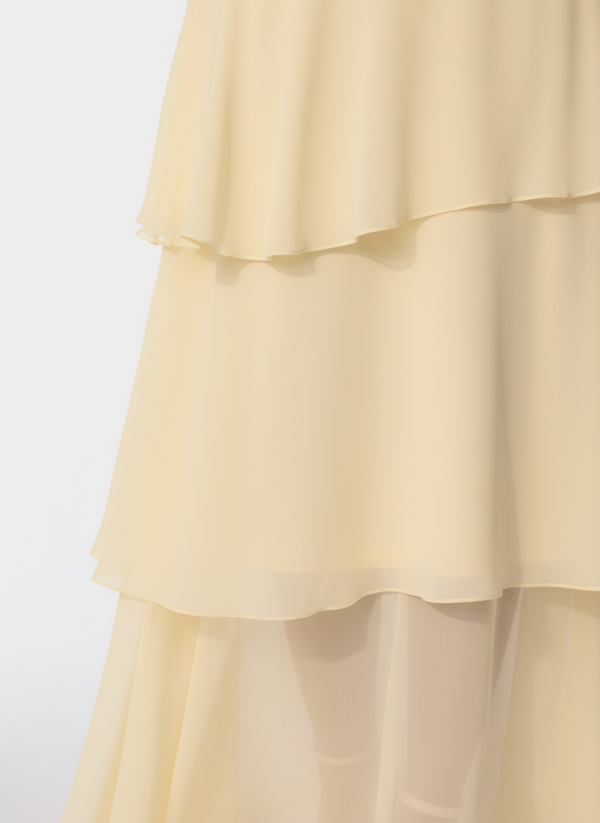 Ashley - Long Ruffle Maxi Dress