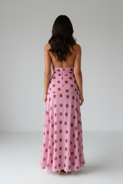 Livette - Polka Dot Maxi Dress