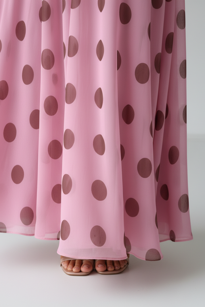 Livette - Polka Dot Maxi Dress