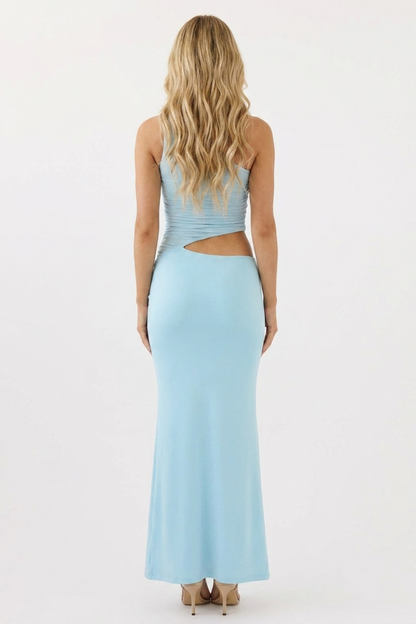 Ashley | Women’s Asymmetrical Evening Dress Slim Waist Fit