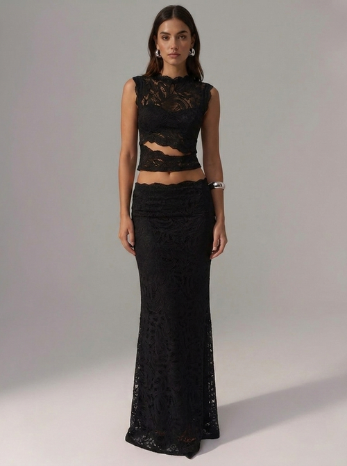 Ashley - Lace Set - Black