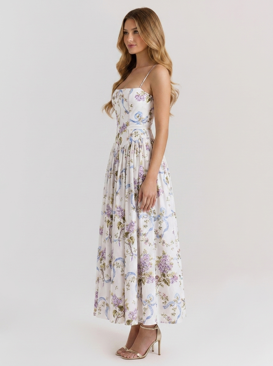 Ashley - Printed Maxi Dress
