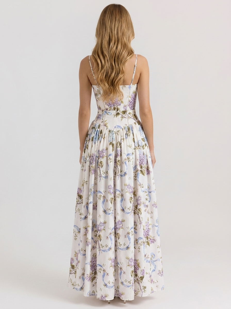 Ashley - Printed Maxi Dress