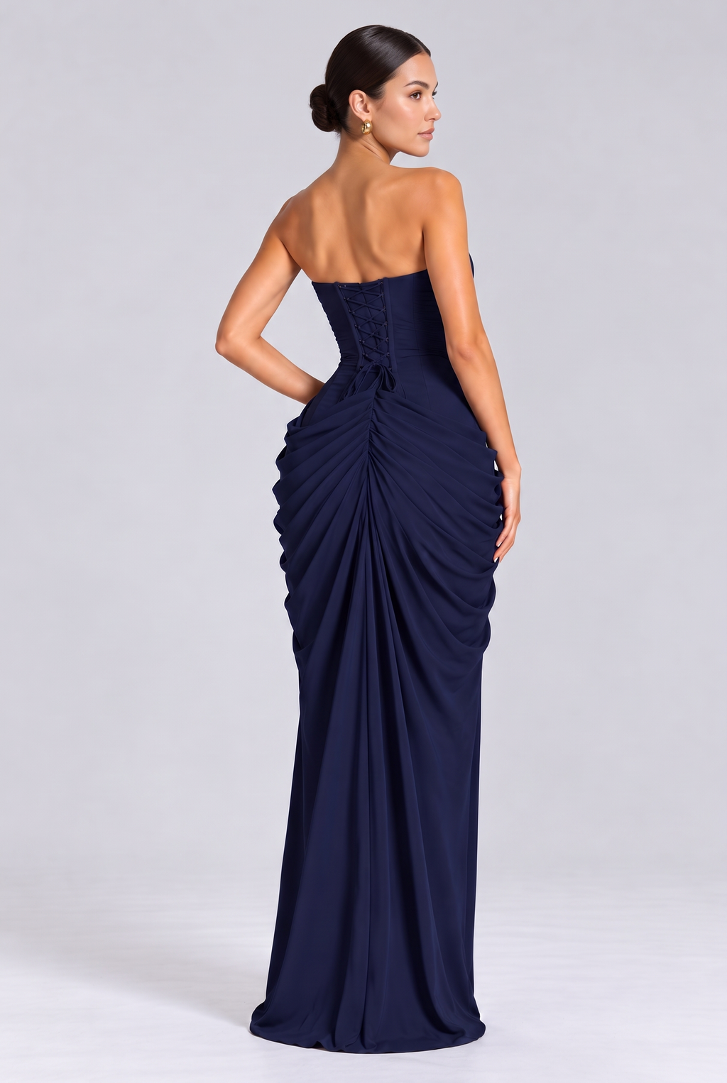 Ashley - Lois Maxi Dress - Navy